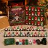 Complete Faux Diamond Art Set Halloween Gnome Advent Calendar, Christmas DIY Ghost Pumpkin Skeleton Crafts Craft Kit, Handmade Hanging Ornaments