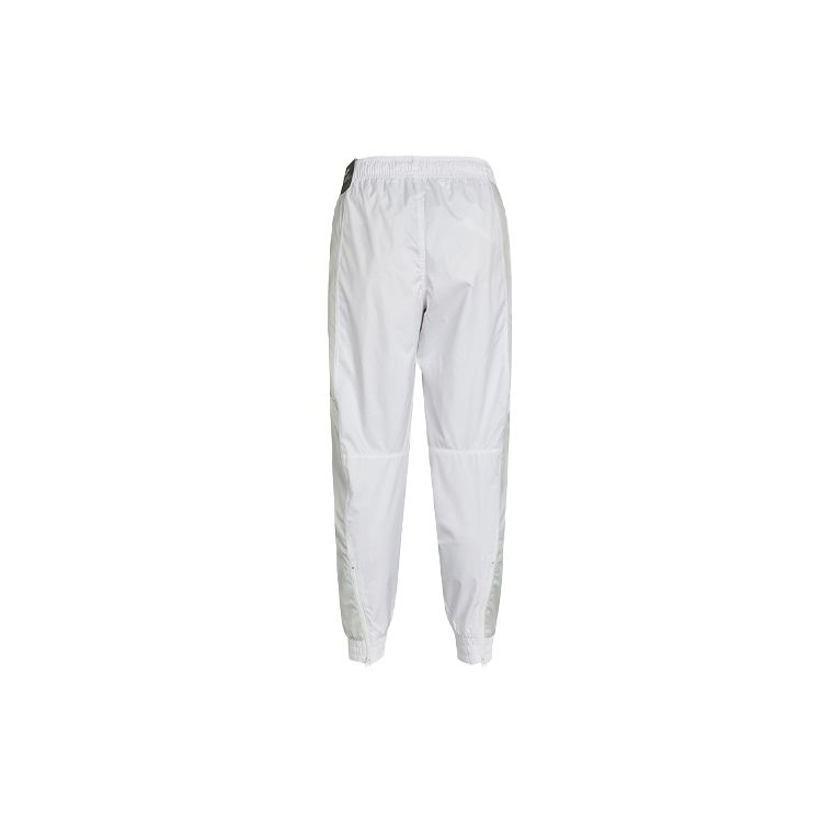 Nike Air Spliced Windproof Elastic Cuff Woven Pants Men Bottoms White DA0241-100