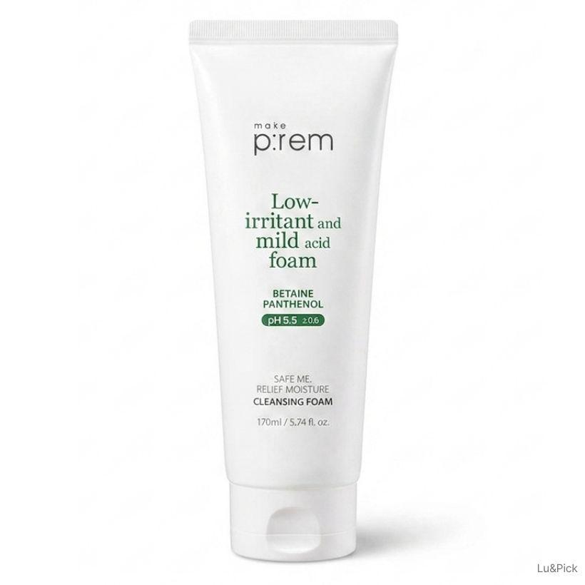 make p:rem Safe me. Relief Moisture Cleansing Foam 170ml (+Free gift) 170ml