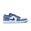 Jordan Air Jordan 1 Fluorescent Wave Chasing The Stars Slip Resistant Abrasion Resistant Low Top 553558-404(Team626-)