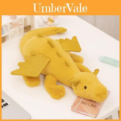 Dragon Plush Toy With Short Pile Fabric Cuddle Doll For Children And Birthday Present
