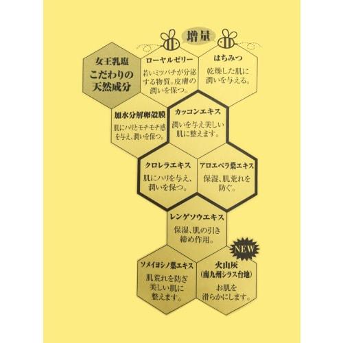 Shimotori Bee Farm Shimotori Queen Milk Salt × Massage Salt (with Royal Jelly) 600g