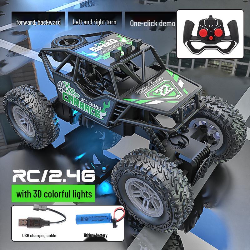Rechargeable Remote Control Off-road Car for Kids - Four-Channel Electric Toy Gift