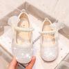 Kids Shoes Drop Shipping 2026 New Soft Shiny Cute Princess Shoes for Party Wedding Shows Children Moccasin Shoes Drop Shipping