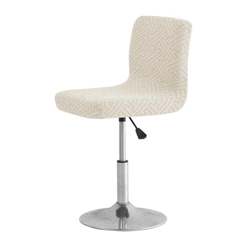 1/2/4/6pcs Jacquard Bar Stool Chair Cover Short Back Chairs Cover Seat Covers Hotel Bar Seat Covers House Armchair Covers Home