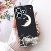 For Honor X8d 4G Case Beautiful Girl Peacock Painted Cover Soft Silicone Phone Case For Honor X8d X 8d HonorX8d 4G Fundas Bumper