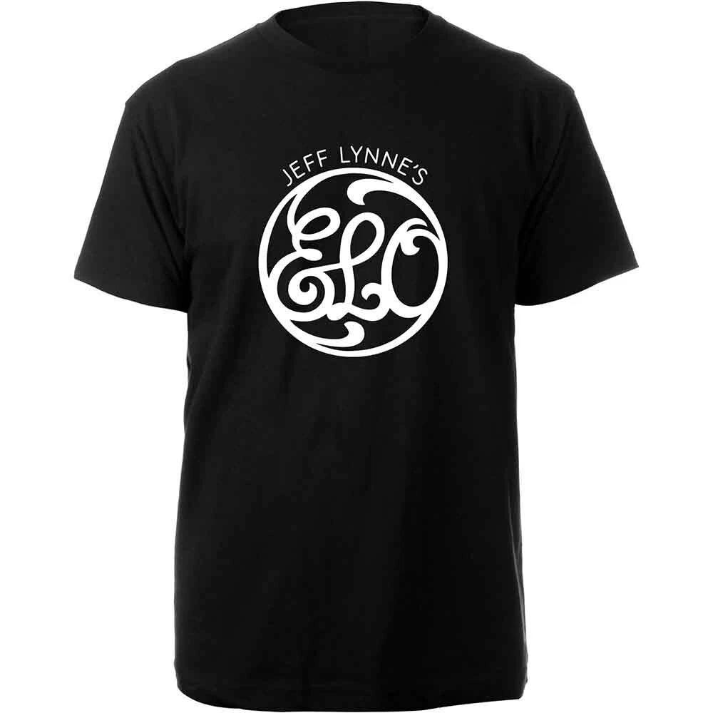 ELO Script T-Shirt Black New XXXL