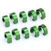 10pcs Bicycle Cable Tidy Aluminum Alloy Road Bike Line Fixing Clamp C Clip Buckle For Brake Wire Organizer