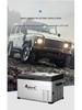 Ice Tiger Dual-Use Car & Home Compressor Fridge, 12V/24V, Portable Truck Sleeper Freezer.