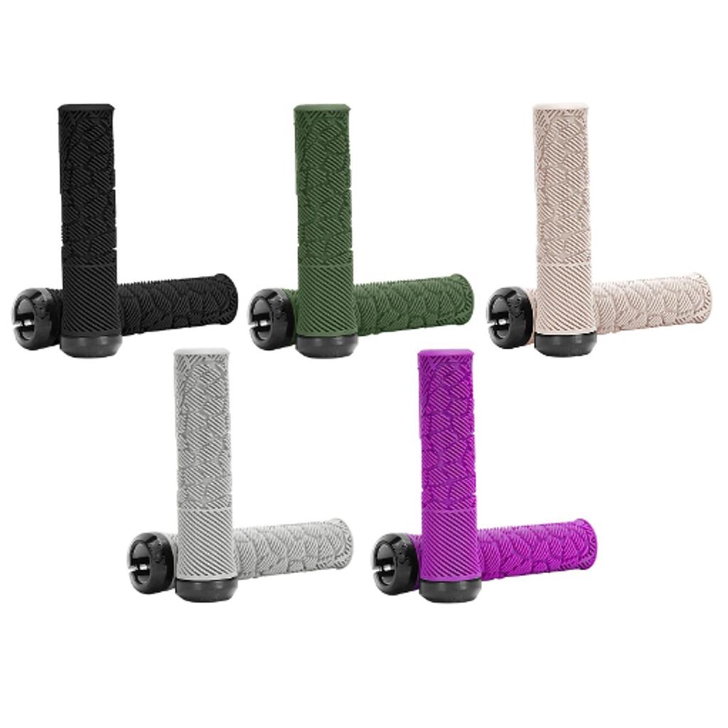 Bike Handlebar Grips Ergonomic Riding Accessories for Foldable Bikes Universal Replacement for Mountain Road Bikes Shockproof 2x