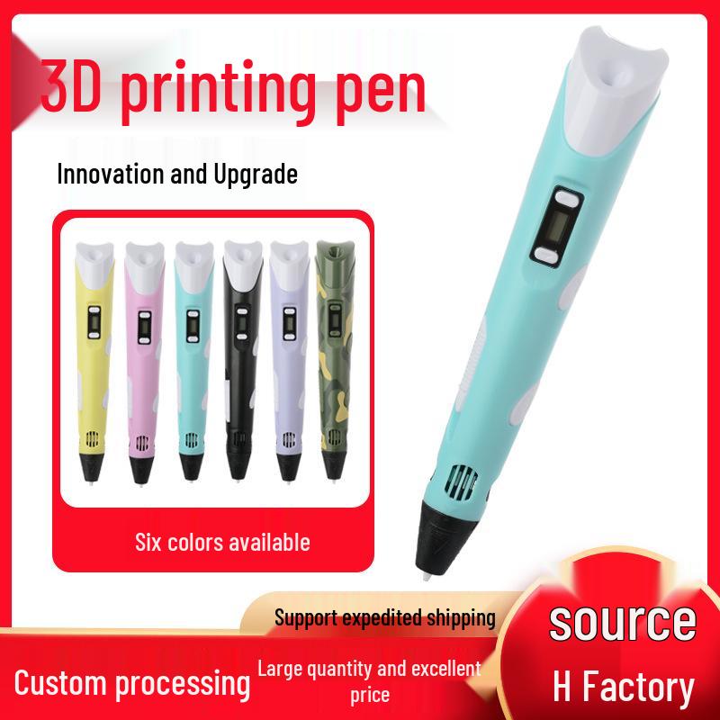 3D Printing Pen for Kids - Stereoscopic Painting & Graffiti DIY Educational Toy