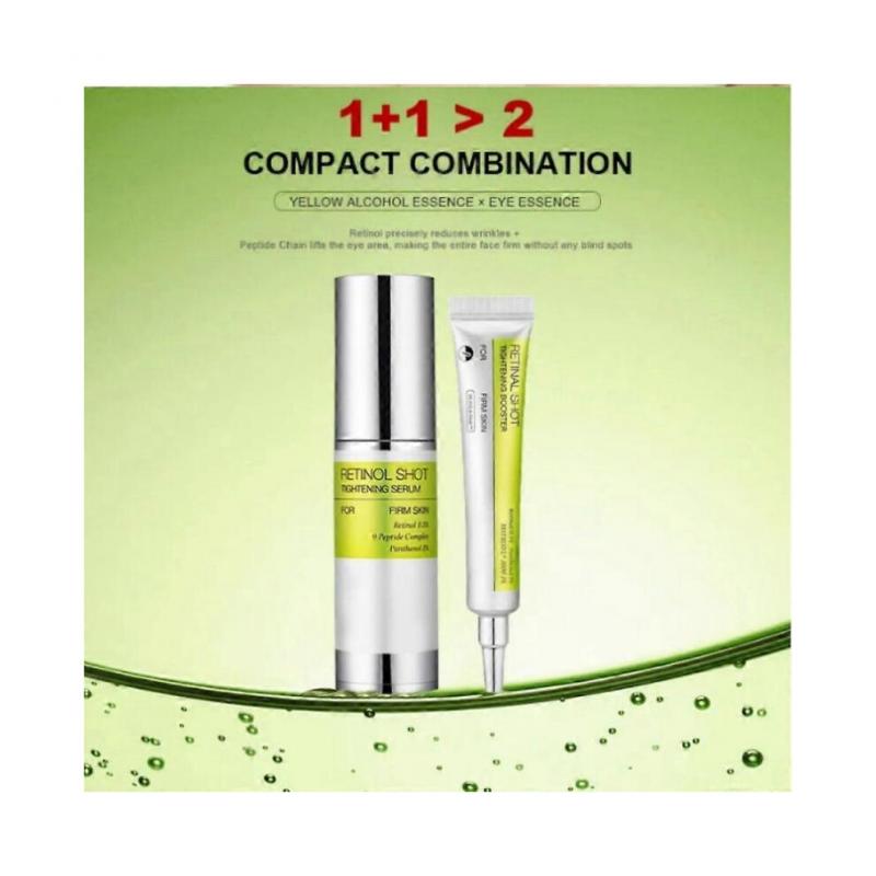 The Vita A Retinol Shot Tightening Booster Retinol Shot Tightening Serum And Eye Cream - Anti-Aging Skincare Set