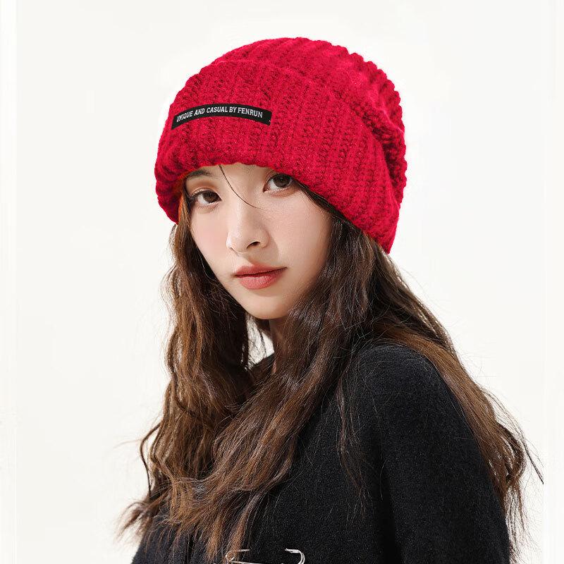 ZHENYUEQI Winter Chunky Knit Beanie Hat