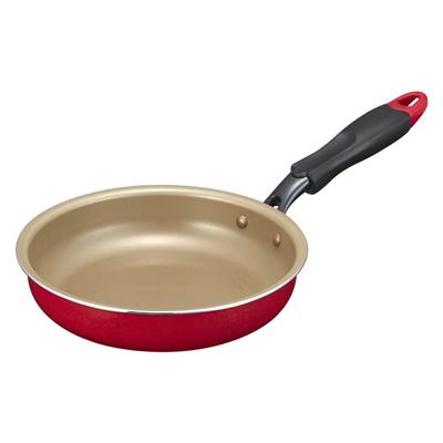 Fim da fritura perdida Frigideira Evercook 20cm Compatível com todas as fontes de calor Frigideira dias sem PFOA Red Doshisha [An pans] (IH compatível) [500
