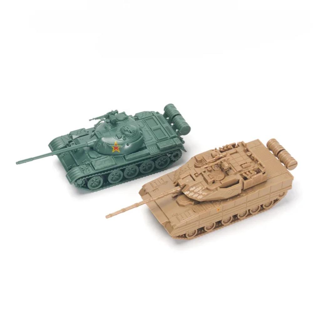 4D Assembly 1/72 Chinese Type 59 Tank Type 15 Light Tank Non Glue Assembly Model Military Boy Toy Gift