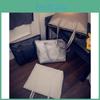 High-quality Women's Pu Leather Tote Bag Retro Casual Large Capacity Handbag