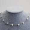 Korean Style Women's Neck Chain Bead Chain Short Clavicle Necklace Pearl Choker Necklace  Ladies