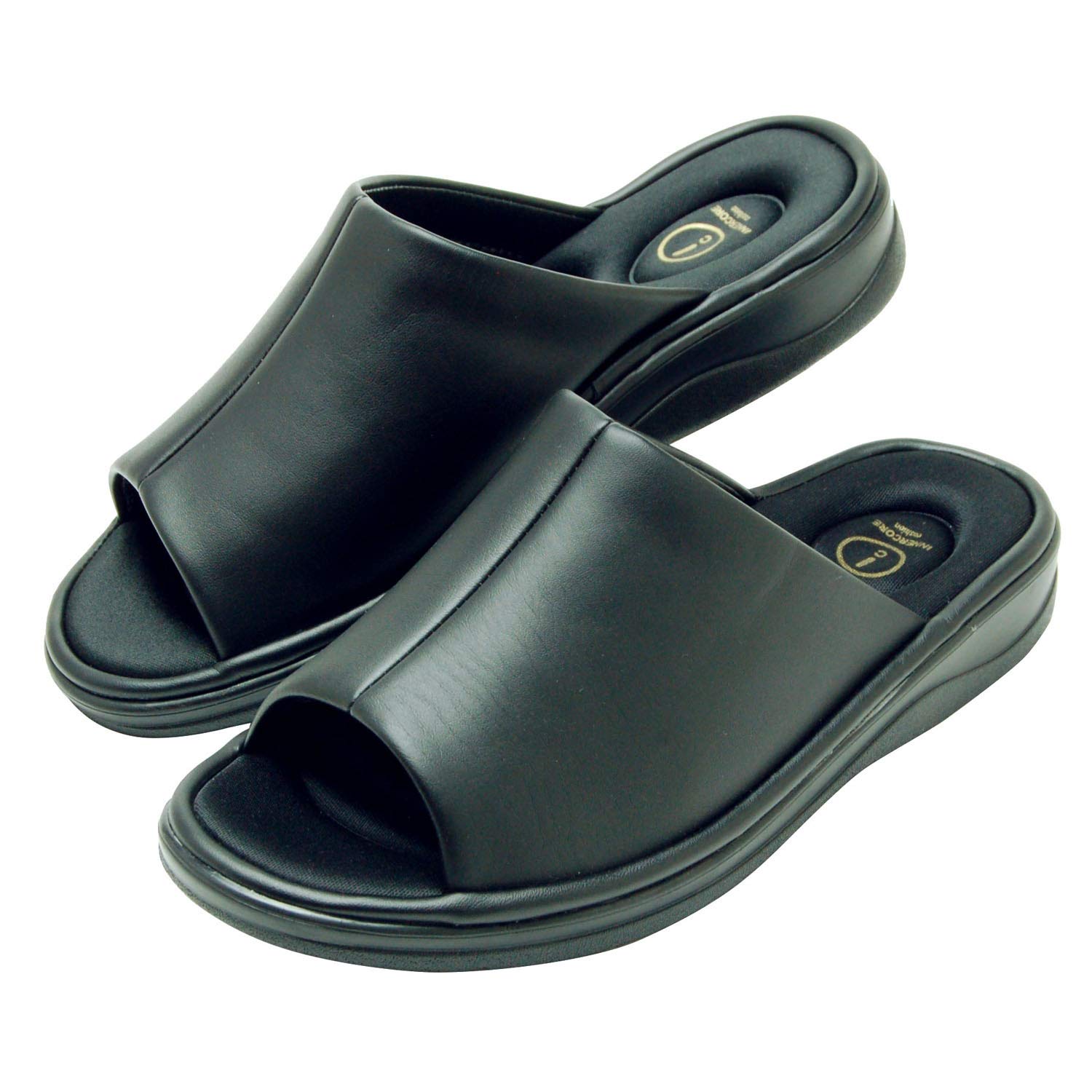 

Домашние тапочки INNERCORE, Черные, 26-27см чёрный