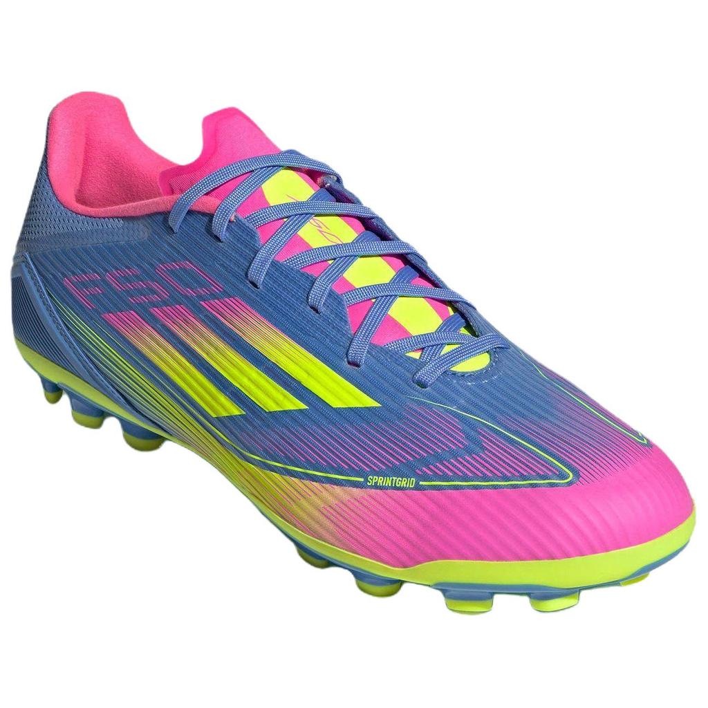 Adidas F50 League Ag Blue Fusion Lucid Lemon Lucid Pink Sneakers IE1263