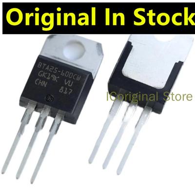 10PCS Thyristor BTA25-600CW 25A600V TO-220 The Bidirectional Thyristor TRIACS Package BTA25-600 TO220