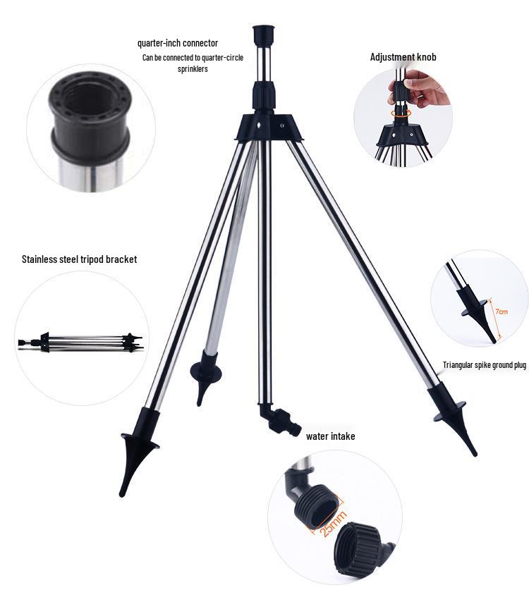 360° Rotating Garden Irrigation Sprinkler