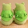 Neues Niedliches Frosch Plüschtier Weiches Kissen Kawaii Beruhigend Schlafbein-Klemme Begleitpuppe Raumdekoration Geburtstag Feiertagsgeschenk