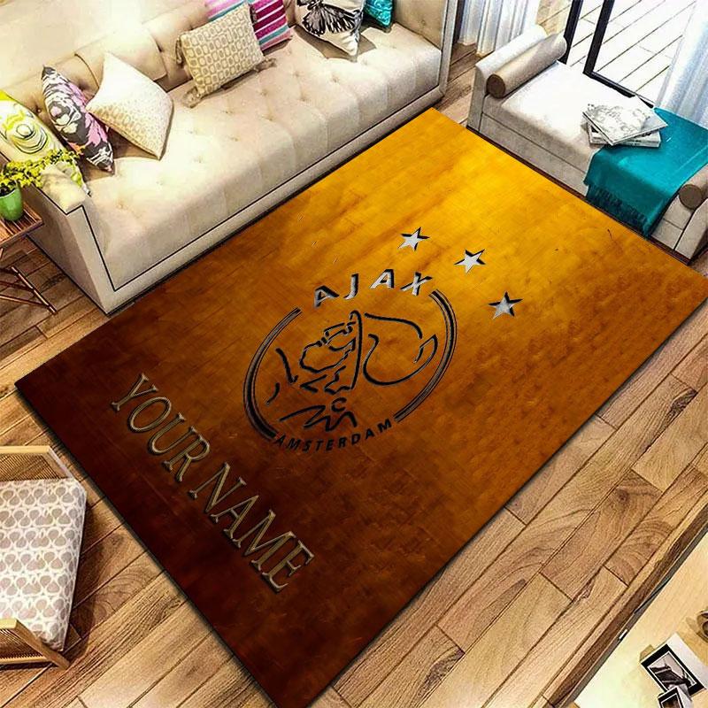 AFC Ajax Custom Name Carpet Rug for Living Room Bedroom Home Sofa Decoration,Kids play Non-slip Floor Mat