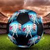 CR7 Imprimé taille 5 Ballon de Football, coloré, adapté à tous les âges, cousu à la machine, matériau PVC, qualité compétition, durable et à rebond élevé