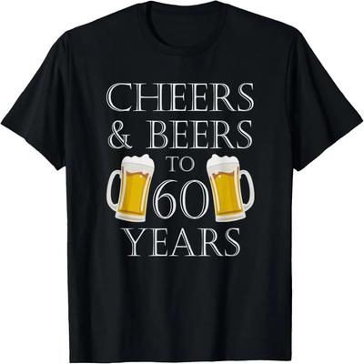 Prost und Bier auf 60 Jahre - 60. Geburtstag Geschenk T-Shirt