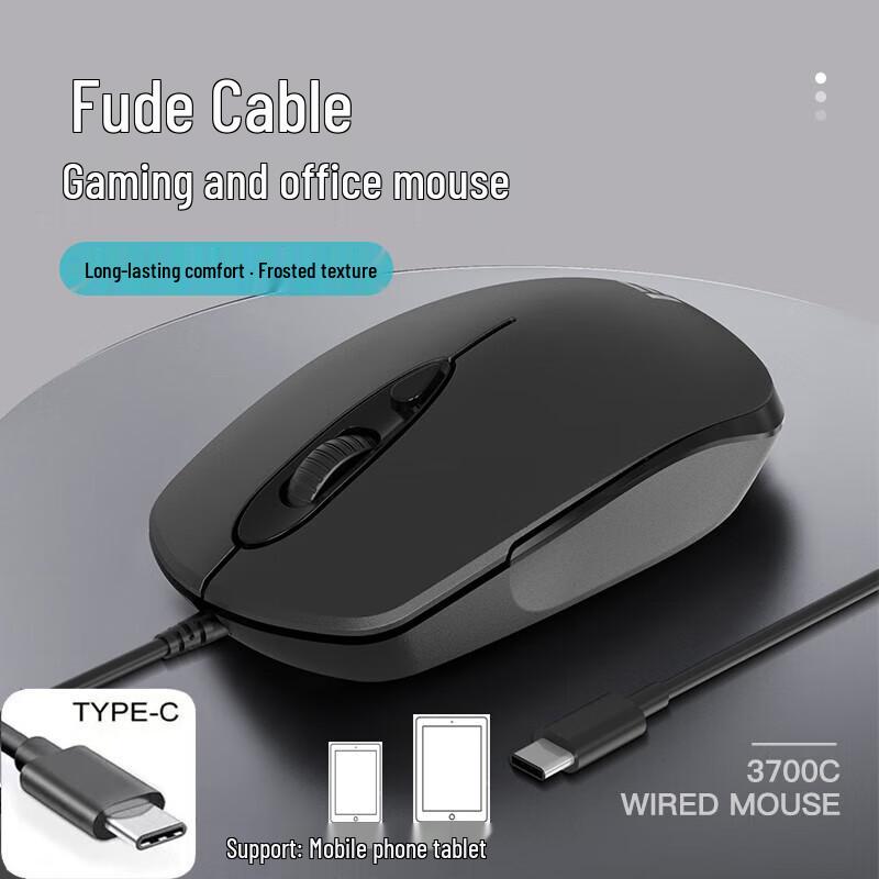 

Провідна миша Fude Type-C