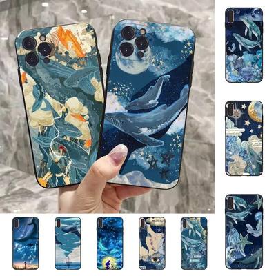 Bálna telefontok iPhone Samsung Galaxy Redmi Xiaomi Oppo OnePlus Note SA készülékhez 7 8 9 10 11 12 13 14 20 21 22 23 53 54 Pro Max Plus Ultra TPU Soft
