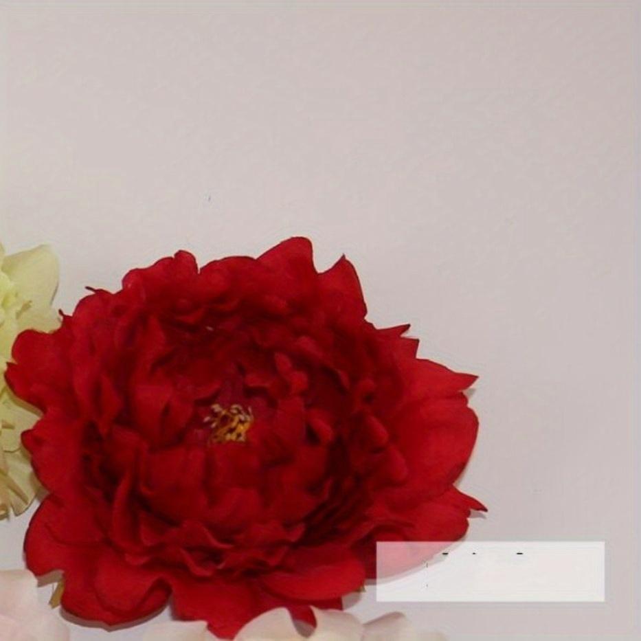 Elegante 1-pakning silke peonhoder: Perfekt DIY-dekor for bryllup, hjem og fester, innendørs og utendørs