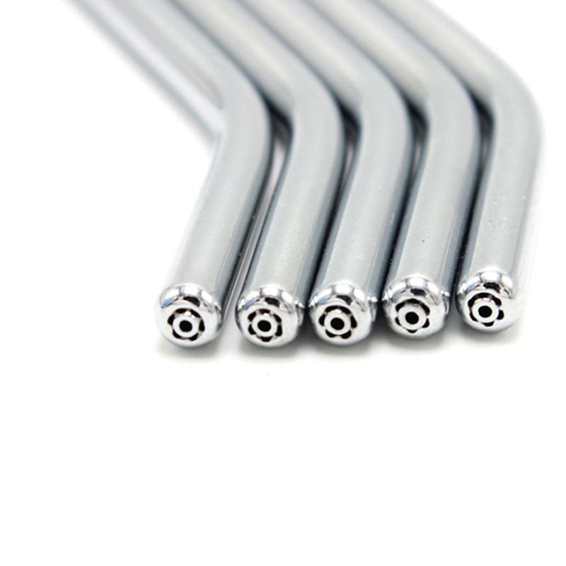 10 teile/paket Hohe Qualität Edelstahl Dental 3 Weg Spritze Tipps Luft Wasser Spray Triple Spritze 3 Weg Rohr Dental Werkzeug artikel