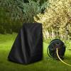 Cost-Effective Garden Hose Reel Cover, Heavy-Duty Oxford with PVC Coating, UV-Resistant Drawstring Closure for All-Weather Use