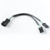 1 X Adaptor de cablu splitter ECU Y potrivit pentru BMW F10 F10 F18 F20 F30 F06 F12 F1 Conectați modulul tactil la cablurile și conectorii sistemului NBT