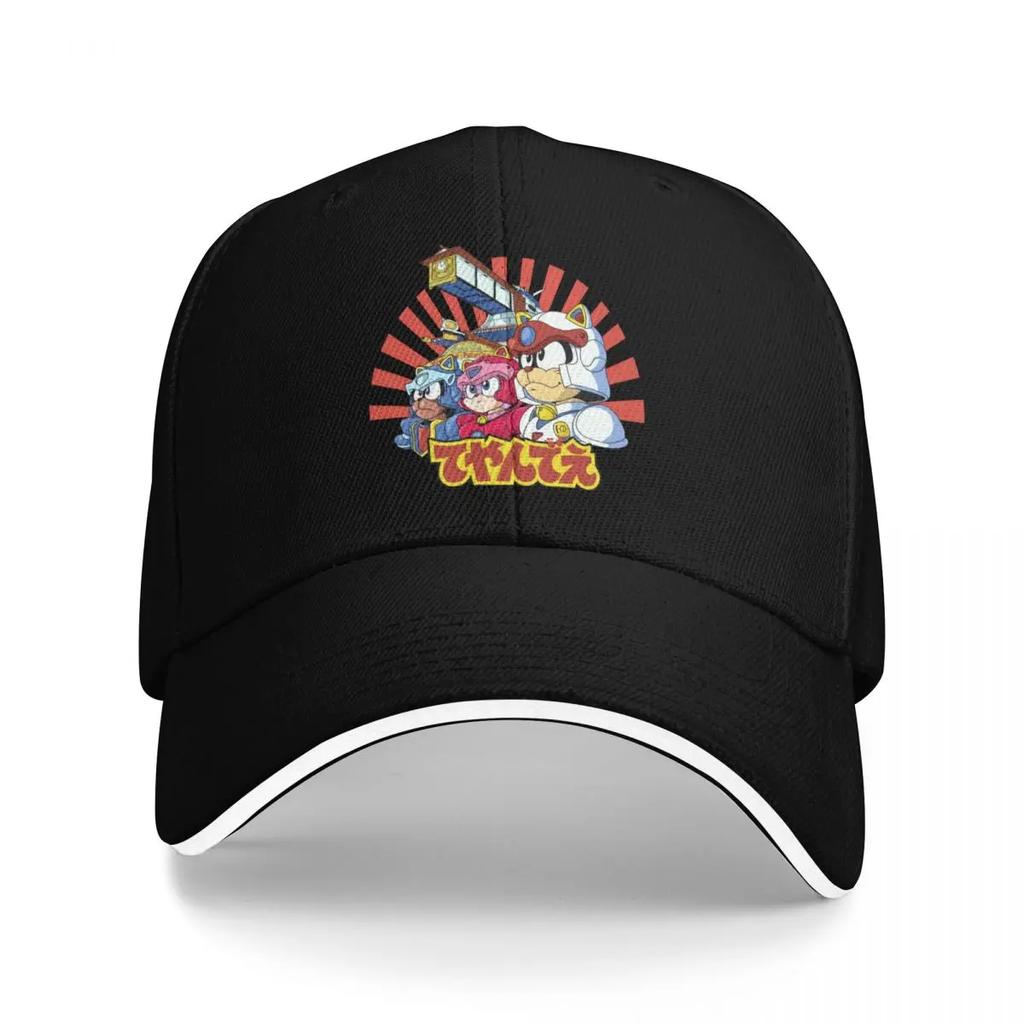 Baseball Caps Samurai Pizza Cats Vintage Graphic Men Women Casual Summer Caps