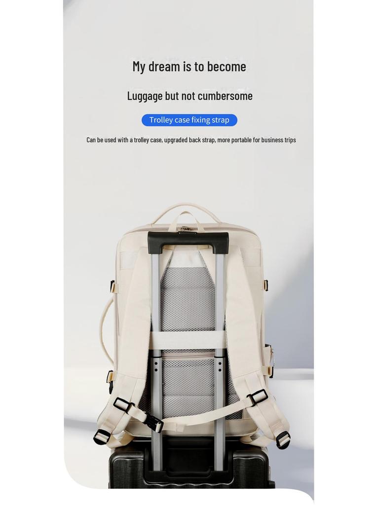 Unisex Waterproof Business & Travel Backpack - Lightweight & Stylish for Men and Women
