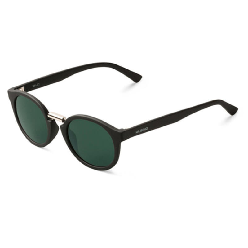 Spain MR BOHO Fitzroy matte black sunglasses