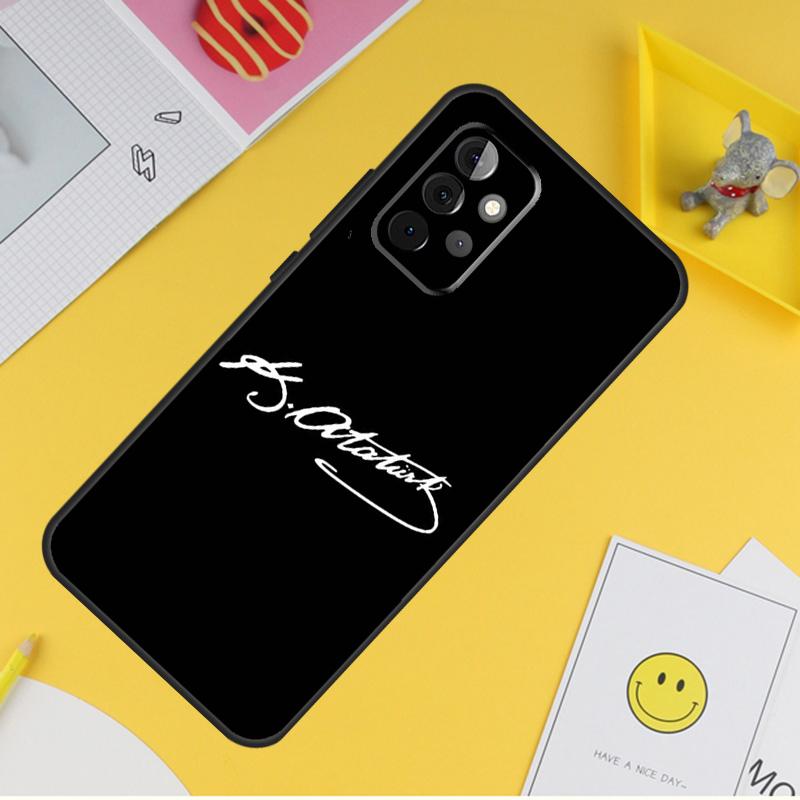Turkey Mustafa Kemal Ataturk Case For Samsung Galaxy A15 A17 A54 A34 A14 A13 A23 A33 A53 A52 A32 A12 A56 A36 A16 A35 A55