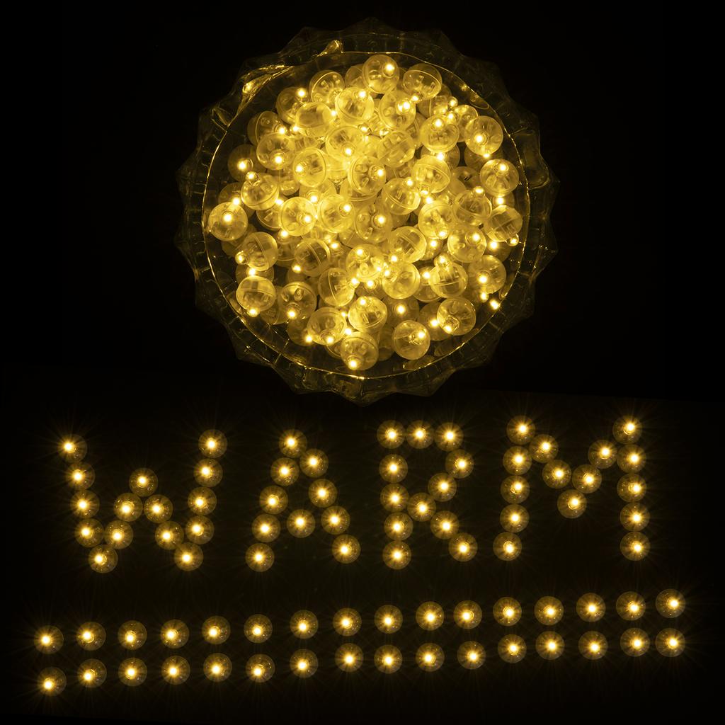 20/50/100pcs LED Balloon Light Tiny Led Light Mini Round Led Ball Luminous Lamp for Bar Lantern Christmas Wedding Party Decoration