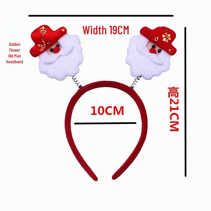 Christmas Hair Clip & Headband Set: Snowman Ornament, Bow, Hat - Perfect Holiday Accessories for Kids