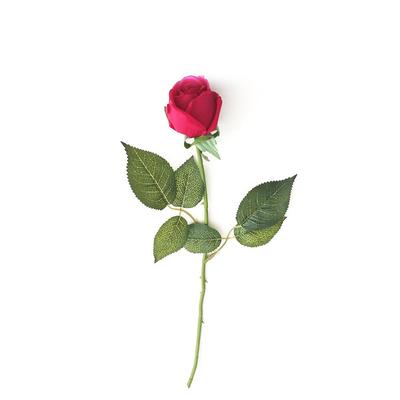 Rose artificielle toucher réel
