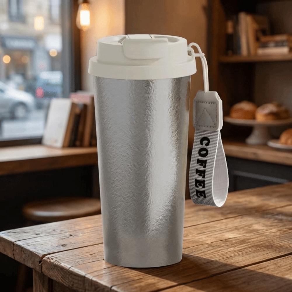 Pure Titanium Coffee Cup Lightweight Water Bottle Light Luxury Insulated Coffee Cup  Outdoor