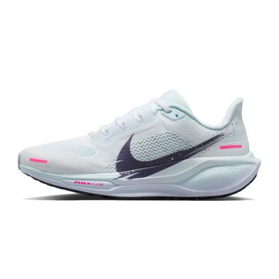 Air Zoom Pegasus 41 White Dark Raisin Glacier Blue Hyper Pink Women's Running Shoes IM6683-159