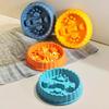 Love Cake Slow Food Bowl Anti-choking Dog Bowl Small Medium and Large Dog and Cat Feeding Basin Cat Food Basin Dog Food Bowl Spot