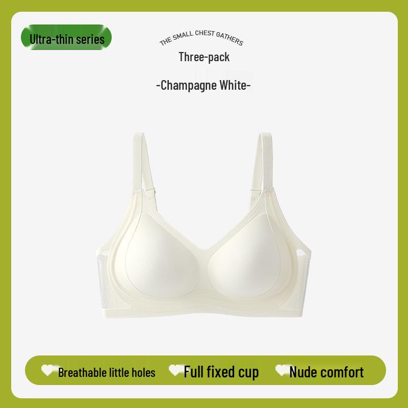 

Новый женский комфортный бесшовный бюстгальтер пуш-ап для маленькой груди с дышащей поддержкой подмышек 3XL фиолетовый