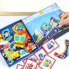 Magnetic Sticker Diy Character Face-Changing Toy Early Education Puzzle Kids Princess Dress Up Matching Game Career Pretend Play