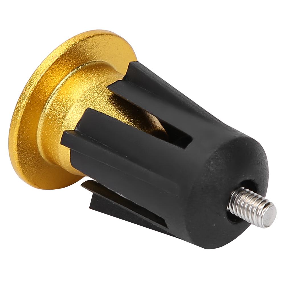 1 Pair Aluminum Alloy Bike Grips Bar End   Plug for Mountain Bike Handlebar (  color)