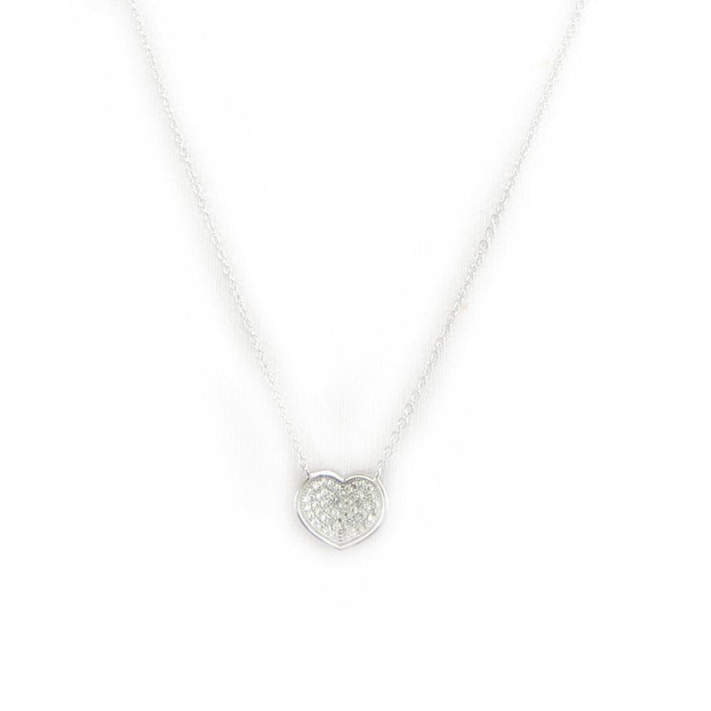 Les Trésors De Lily [L7238] - Collier Argent 'Love' blanc