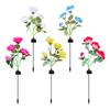 Solar LED Rose Flower Garden Lights